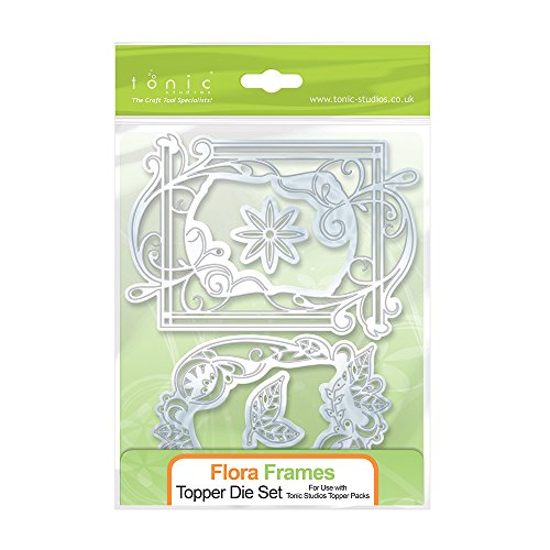 Tonic Studios Flora cornici Fustella Set, Grigio