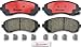 Brembo P10050N Front Disc Brake Pad