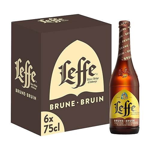 Leffe Brune Bière Pack 6 Bouteilles 75cl