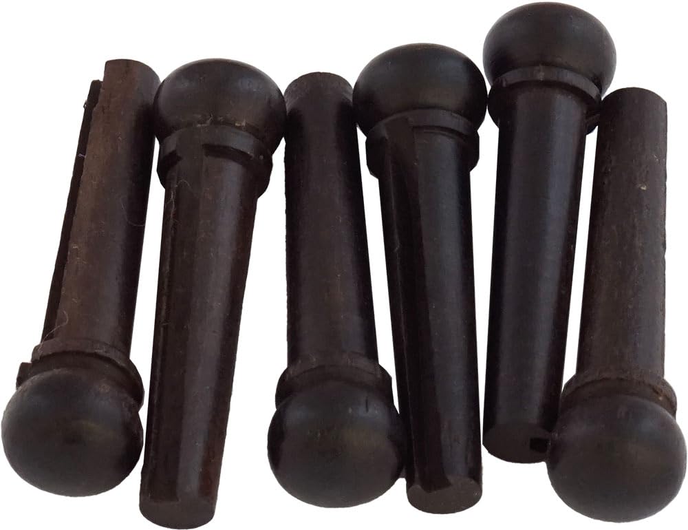 Ebony Guitar Bridge Pins
