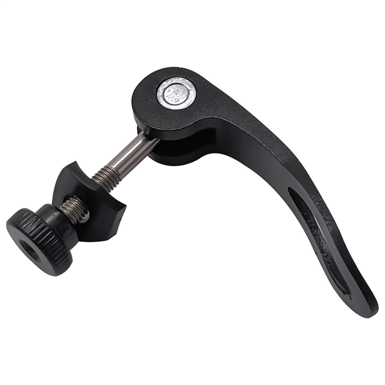 Aluminum Alloy Seatpost Quick Release - Mountain Folding Bike Binder Clip Bolt, Locking Screw for Bicycle Seat Clamp, No Tools Installation for Adjustable Post