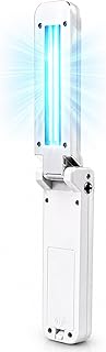 OKLI UV-Desinfektionsmittel, tragbarer UVC-Lichtdesinfektionsmittel für Reisen, Zuhause & Büro, Hand-UV-Reinigungslicht mit USB-Aufladung, faltbarer Mini-Hygienestab für Handys, Tastaturen, Spielzeug