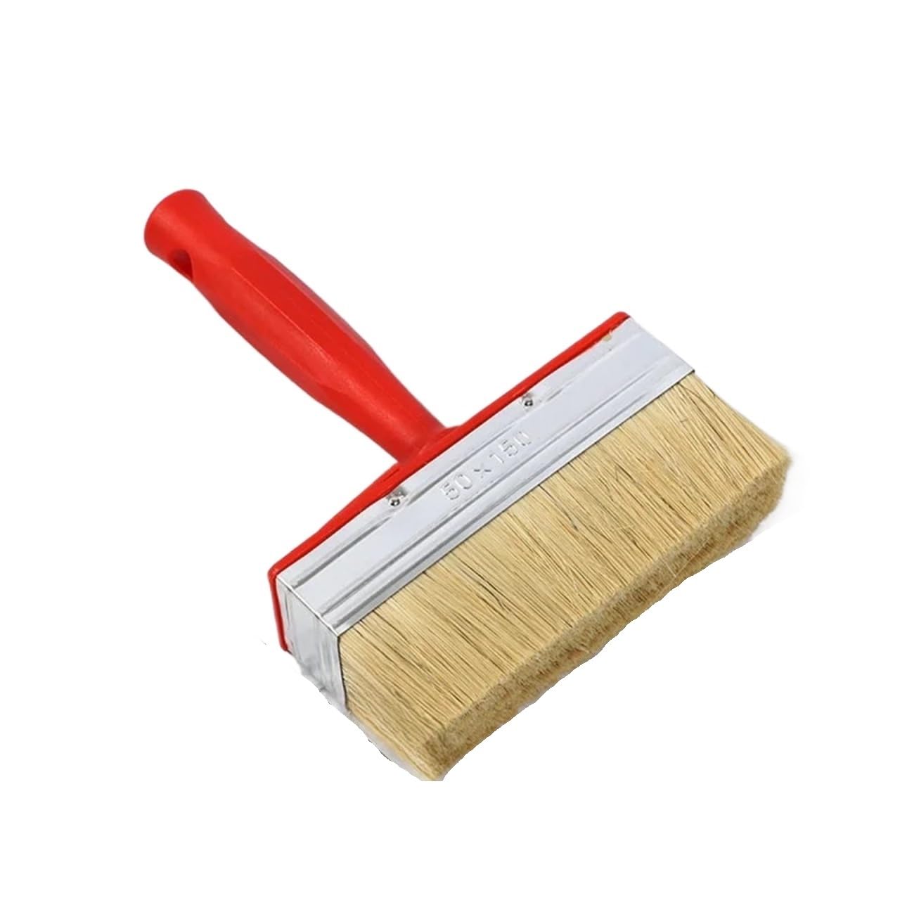 Pinceau Professionnel, Outil de brossage de Mur de décoration de Cheveux Longs de revêtement en Plastique Industriel Facile à Nettoyer(150mm,1pc)