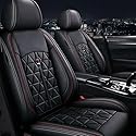 Chifeng Universal Autositzbezüge Auto Vordersitz 2 Stück Set wasserdicht PU Leder Autositzbezüge Fit für Mercedes-Benz C-Klasse W202 W203 W204 W205 E-Klasse W210 W211 W212 W213 w124