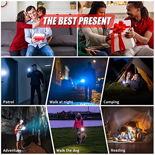 Flashlight High Lumens Rechargeable, 90000 Lumens Super Bright Tactical Flashlights with Battery, 5 Modes, IPX6… - Image 7