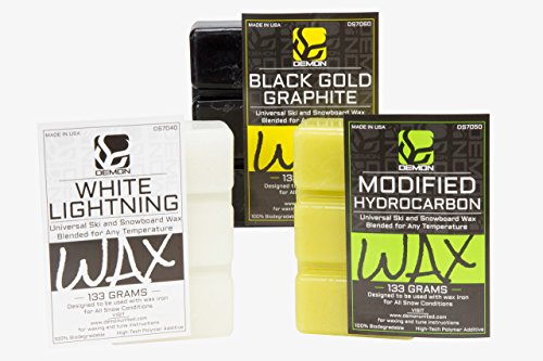 Demon Podium Ski Snowboard Tune Kit With Iron And Premium Universal Wax Kit #TOP2