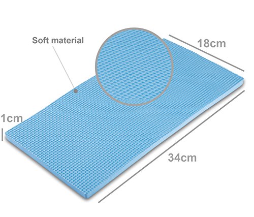 EmpireAthletics – Rueda para Abdominales 'DoubleWheel' con Manijas Antideslizantes, Ruedas Dobles y Colchoneta para Las Rodillas – Workout Fitness Bodybuilding AB Roller Ejercicio en Gris-Negro - Imagen 4