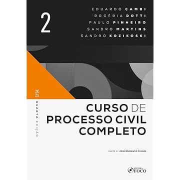 Capa do livro Curso de Processo Civil Completo - 4ª ED 2025 - Volume 2: Procedimento Comum