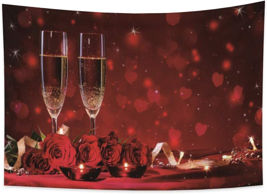 Qinunipoto タペストリー バレンタイン主題 二人のデート バラ花 ガラス 100x70cm Valentine 家 お店 壁飾り 大判 おしゃれ インテリア 飾り 多機能 装飾布 部屋 雰囲気転換 新居お祝い 個性プレゼント ポリエステル製 最大62 Offクーポン Qinunipoto タペストリー バレンタイン主題 二人のデート バラ花 ガラス 100x70cm Valentine 家 お店 壁飾り 大判 おしゃれ インテリア 飾り 多機能 装飾布 部屋 雰囲気転換 新居お祝い 個性プレゼント ポリエステル製 最大62 Offクーポン