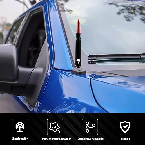 Zkfar ZA25 1 Pc 5.4In Car Truck Bullet Antenna thumb #3
