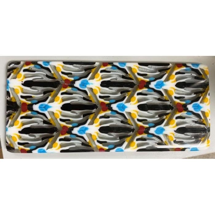 Hexagon Pattern Bar Dam Frit Casting Glass Fusing Kiln Mold