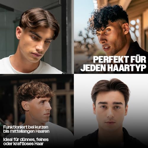 Slick Gorilla Haarstyling-Puder für Männer 20 ml | Texturpuder | Mattes Finish | 24 Stunden Halt | Volumen & Textur | Leichtgewichtig | Nicht klebrig | Kein Glanz