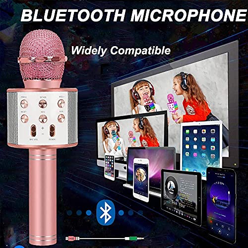 Zzlwan Girl Toys Microphone For Kids,4 5 Year Old Girl Birthday Gifts,6 7 8 9 10 Year Old Girl Gifts Ideas,Girls Toys Age 6-8,Girl Toys Age 6-7,Girls Toys 8-10 Years Old #TOP2