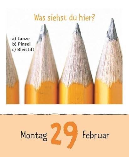 Kinderwissen 2016: Tages-Abreisskalender