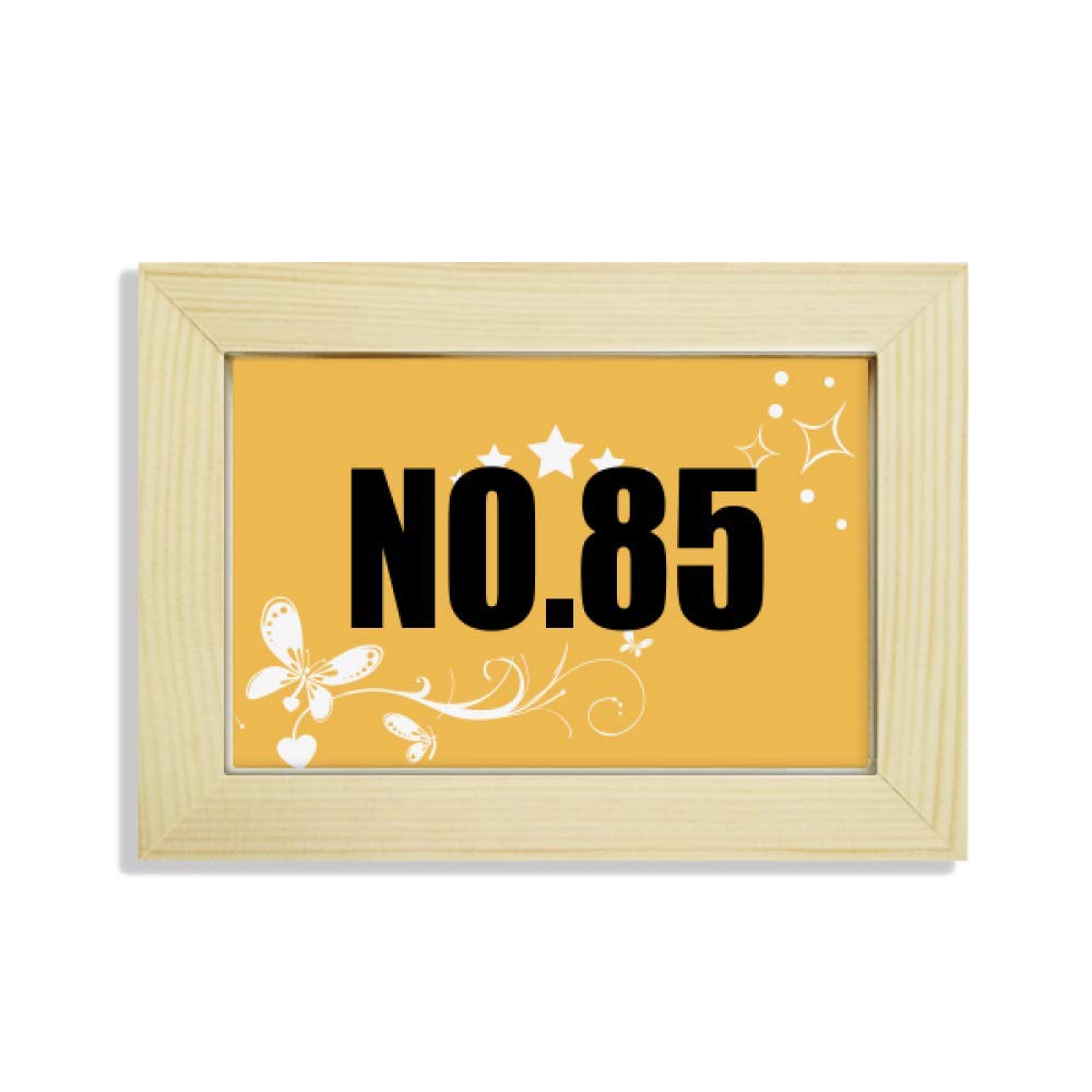 Pintura de flores N° 85 y marco de madera para decorar el escritorio de su oficina en casa