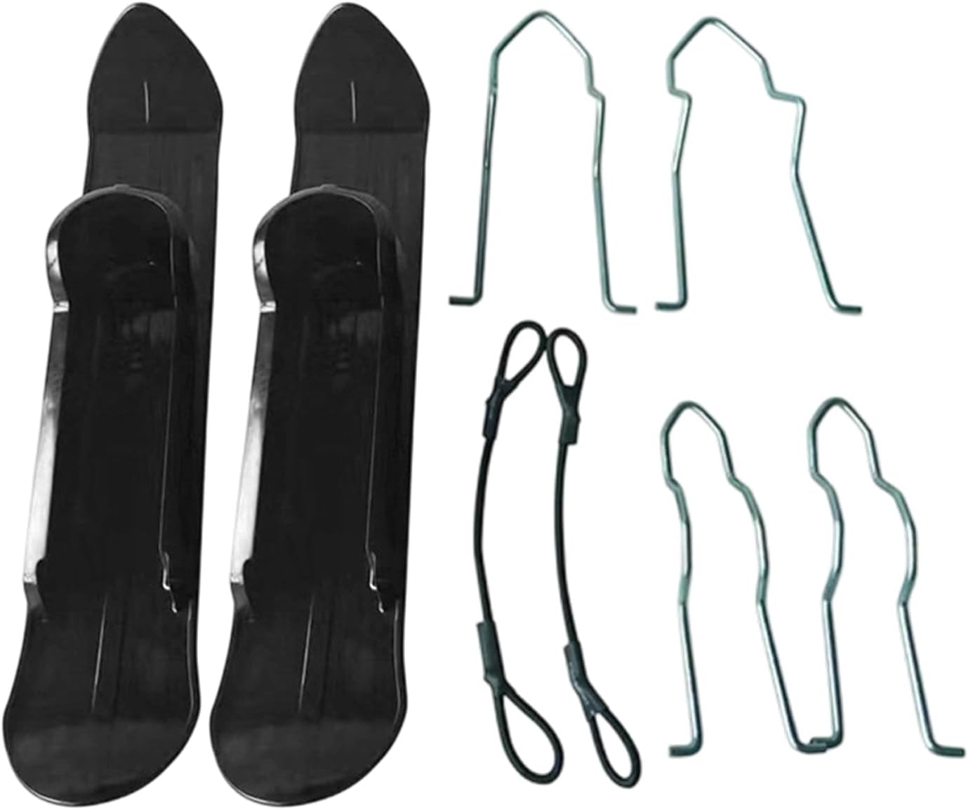 Skiing for Scooters, Lightweight 2-in-1 Attack | Snow Scooters Strollers Sleigh – Golf Carts Wheelchairs Jogging Cycling Sports Paths Lakefront Outdoor Camping Courtyard