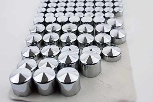 HONGK- Chrome Bolts Toppers Caps Compatible with 1996-2006 Harley Road King Twin Cam Flh Model [B01BCTBK7Y]