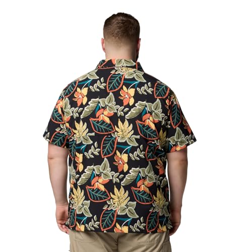 Columbia Men's Tech Trail Utility Printed Woven Short Sleeve2