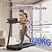 Laufband für Zuhause - Klappbar Laufbänder bis 12 km/h Elektrische Laufbänder mit LED-Anzeige Treadmill Walking Pad Leise Laufpad for Home Büro 120KG Max with 3 Modes LUYATA