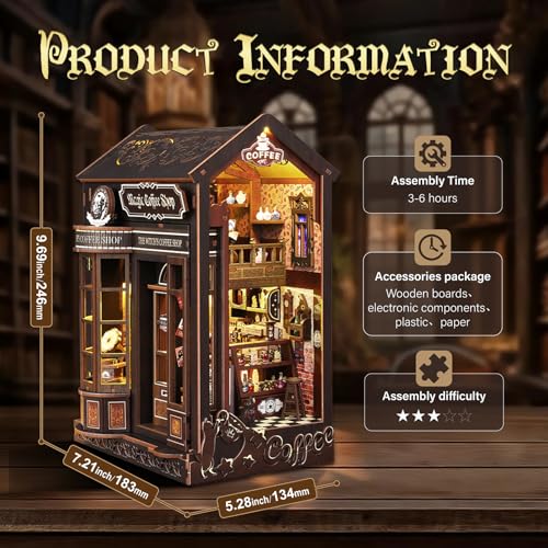 UFLJPKS Magic Coffee Book Nook Kit thumbnail 3