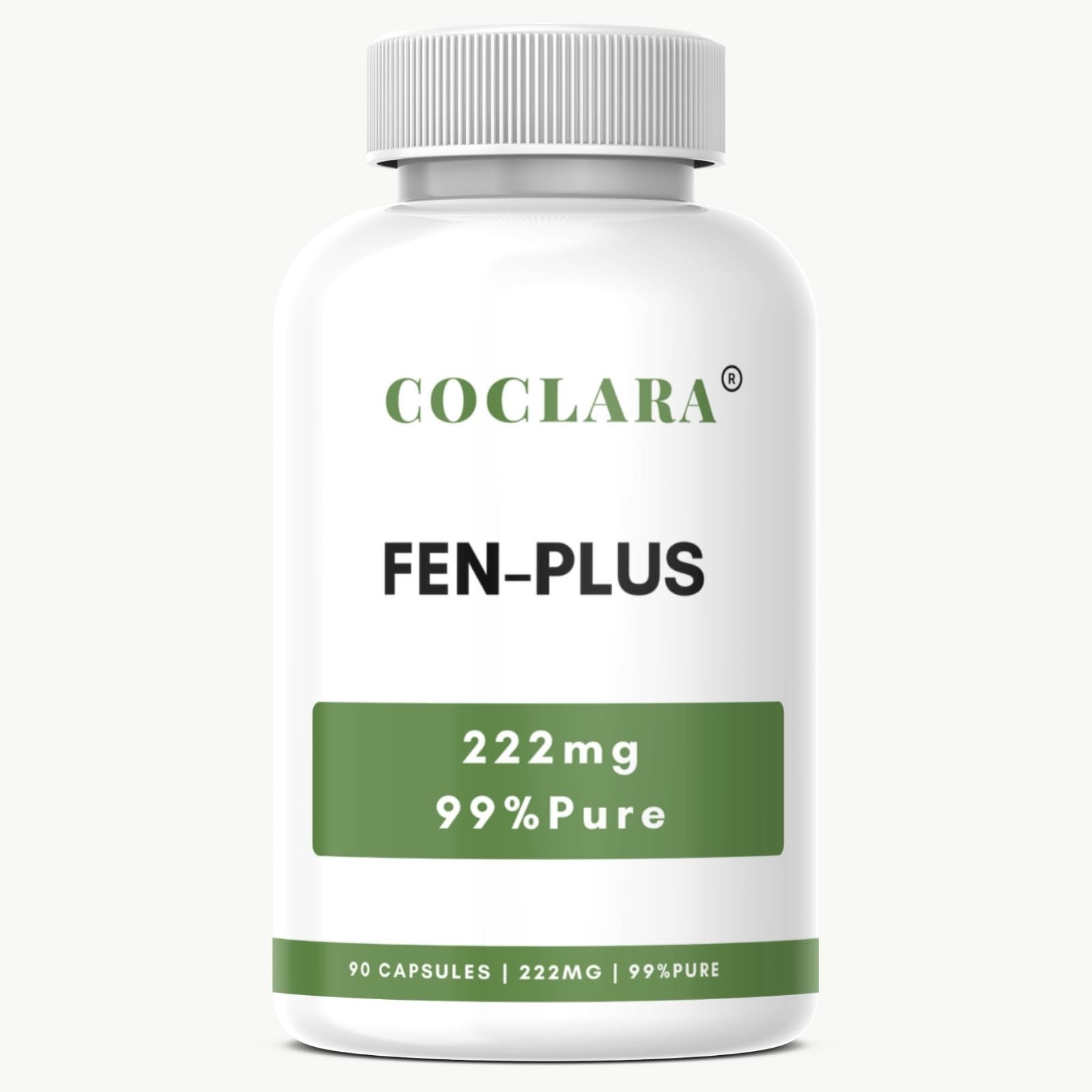 FenPlus, 222 mg | 99% Pure | 90 Count,