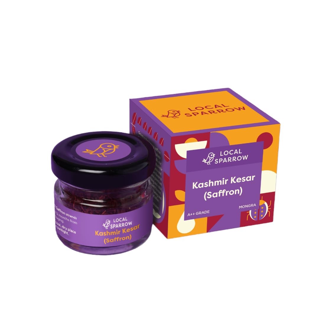 Local Sparrow Kashmir Kesar, Kashmir Saffron| 1 gram| Mongra A++| Rich Aroma and Flavour (B0BWMJJSNL) Amazon Price History, Amazon Price Tracker