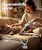 Topipop Aspirabriciole Senza Fili,Aspirapolvere Auto con Potenza di Aspirazione Elevata di 25KPa,Handheld Vacuum Cleaner Portatile con Filtro HEPA per Leggero per Peli di Animali,Tappeti,Casa (Nero)