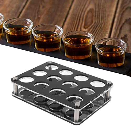 Soporte para botellas de vino de acrílico 12 espacios miniatura 4