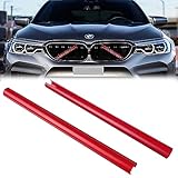 SPORTLICHES DESIGN: Passt perfekt zu ihrem luxusauto. Helle farben machen ihren kühlergrill viel einzigartiger. Die zierleisten werden für einzigartige autosport-styling-dekoration verwendet.
