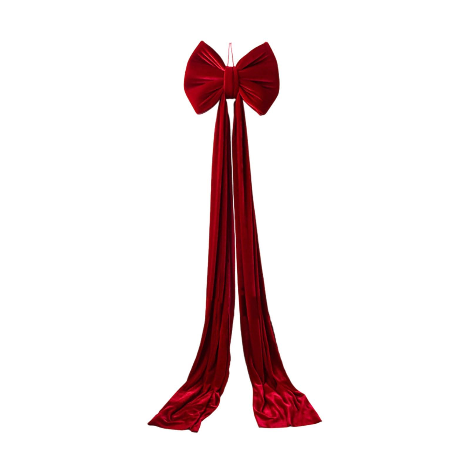 XIOANG Giant Bows Christmas Ornament Christmas Bowknot Decorations for Festival Tree Home and Festival Bowknot Ornament
