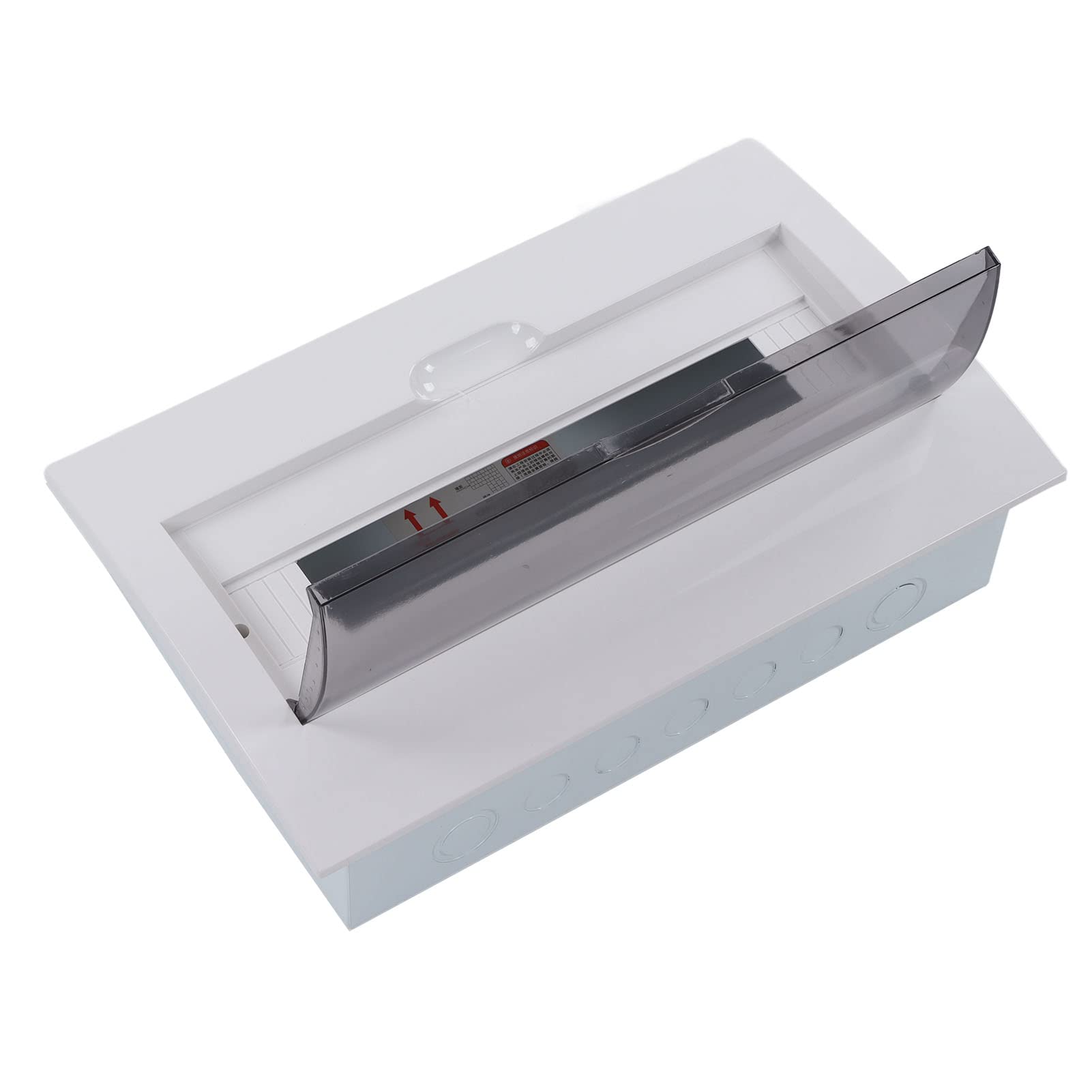 Caja de Unión de Distribución Premium de 18 Años con Instalación de Carril DIN para Tiendas de Hoteles, Cobertura Transparente para Observación de un Bloque de Tropiezo Simple, Material de
