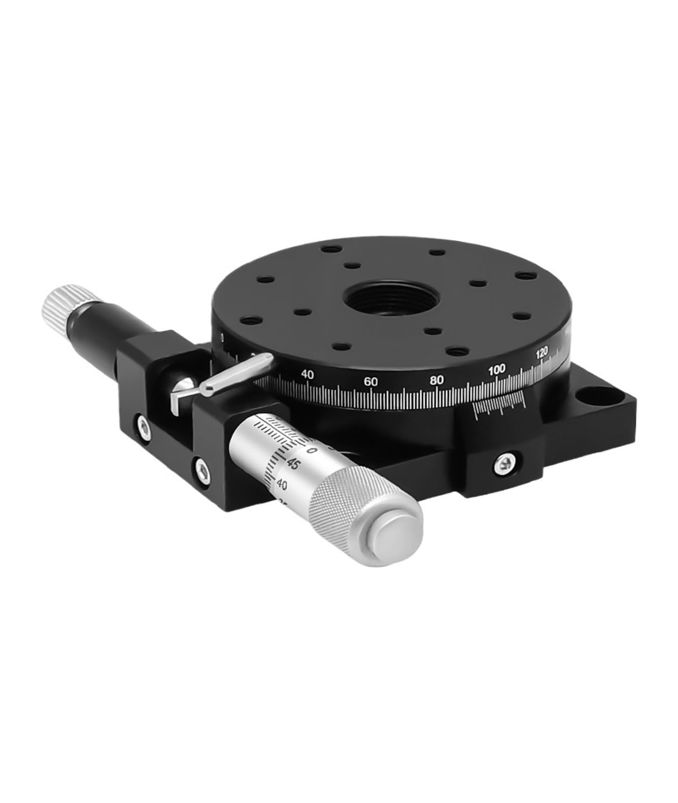 KGLHJDY Displacement Platform RS60/40/80/90/125 Manual Indexing Rotary Fine Adjustment Slide(RS90-L)