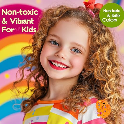 M&U Glitter Lip Gloss Set with Carrying Case, 12Pcs Assorted Flavors Moisturizing Shimmer Glossy Lip Party Favor Make-up for Kids and Teens Ages 5+ - Image 3