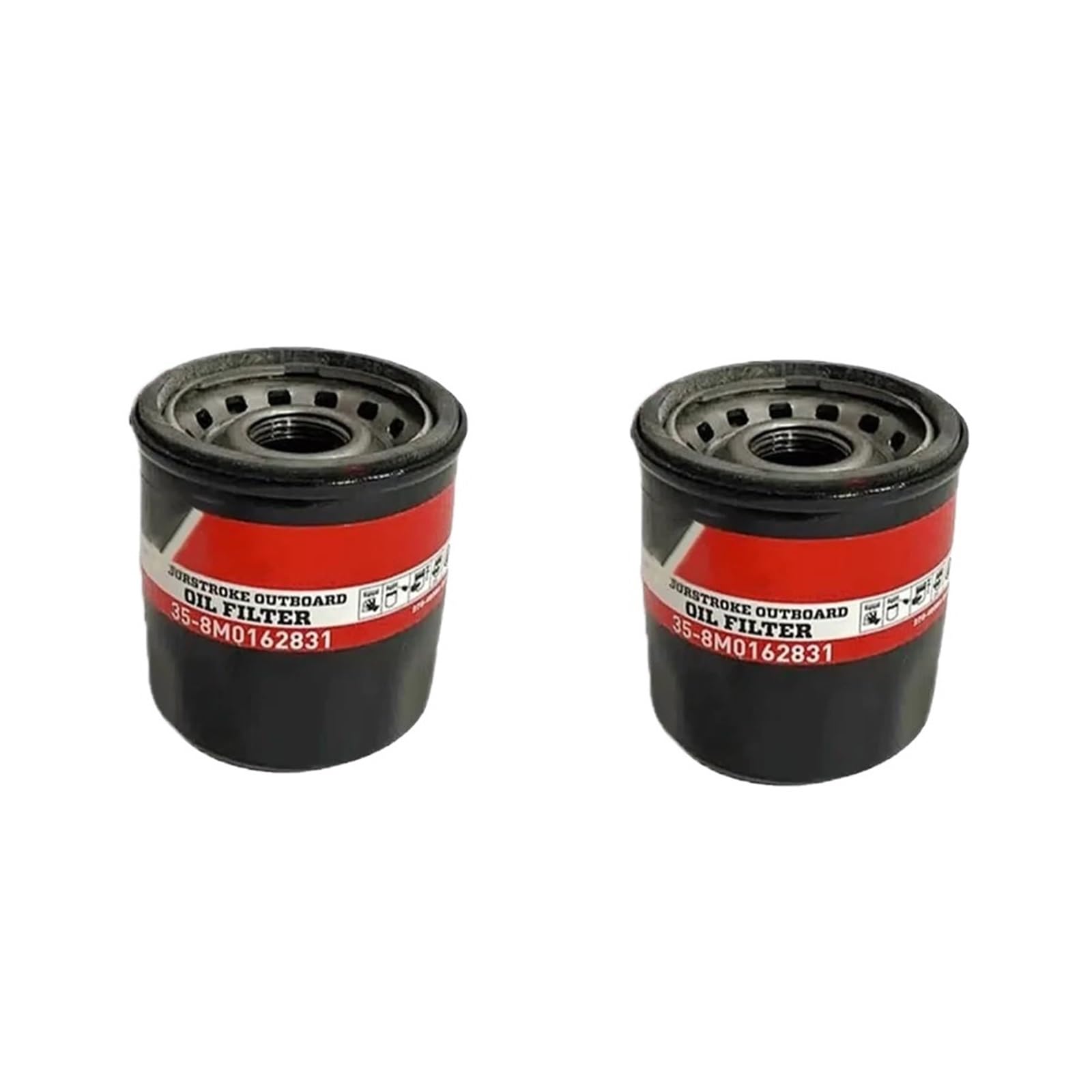 Filtro de aceite 822626K03 822626Q03 8M0154778 para Mercury Mercruiser Mariner 9.9HP 15HP 200P 25HP 30HP Piezas de coche(2 pcs)