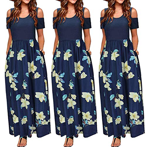 Buy TOPSPEED Women Elegant Long Dresses Summer Dresses Casual Plus