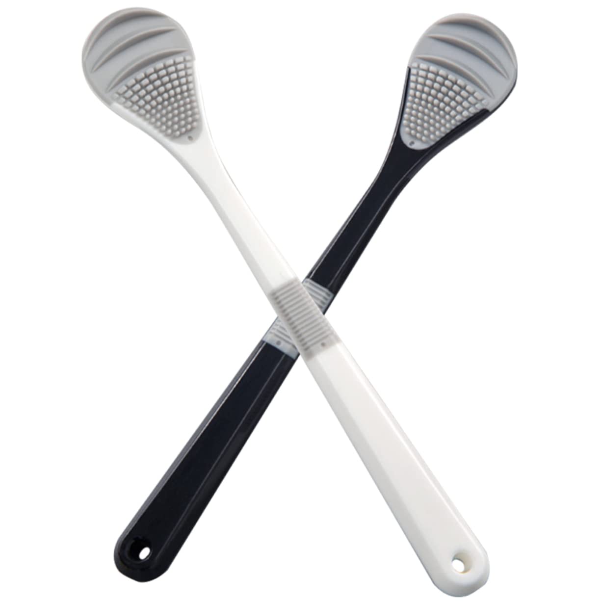 HOODANCOS 2pcs Brush Scrapers for Adults Coating Scrapers Cleaning Tools Breath Freshener