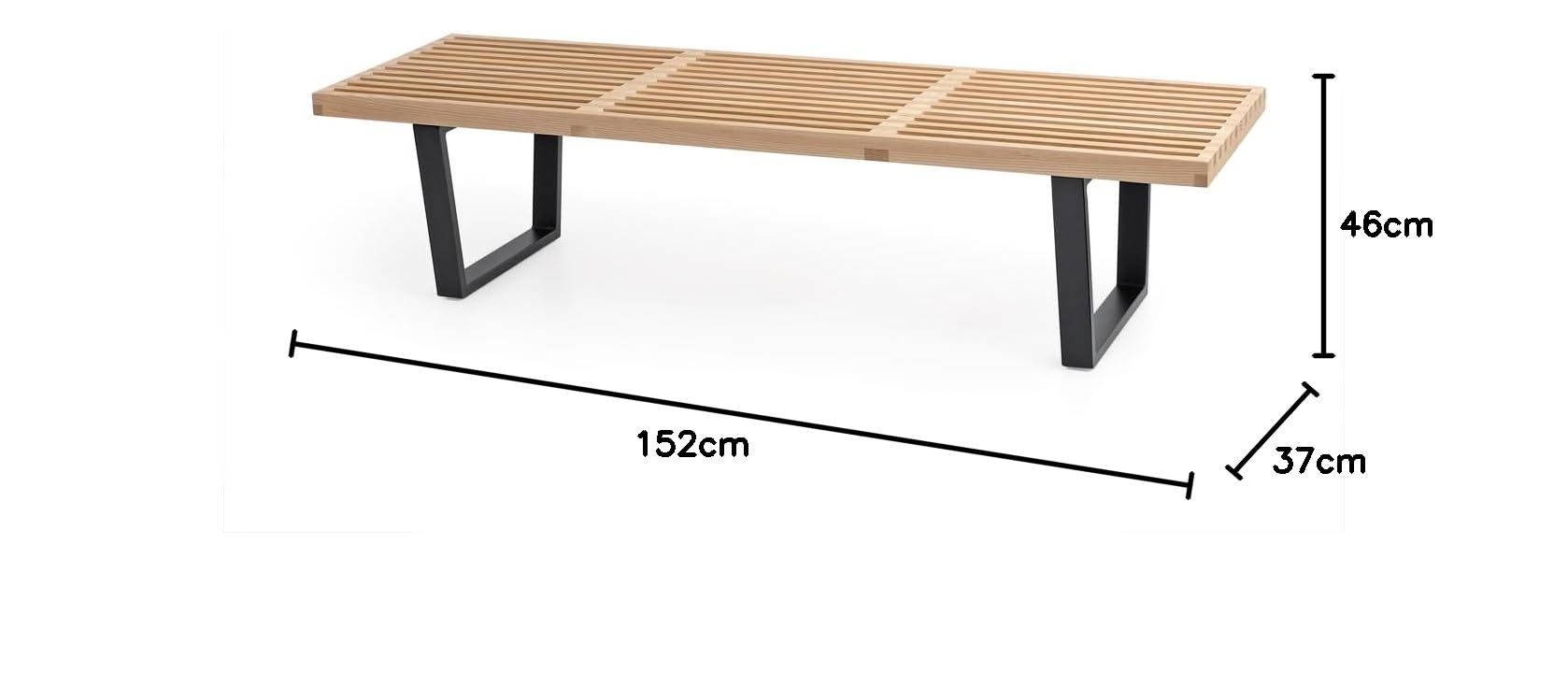 Amazon.co.jp: Nelson Bench ネルソンベンチ / 150サイズ (ナチュラル