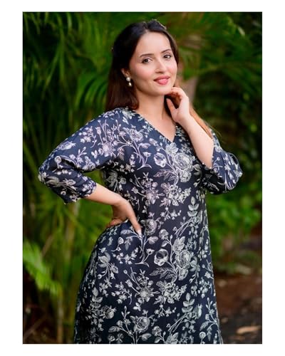 Ensemble kurta imprimé floral idéal pour vos sorties d'été décontractées