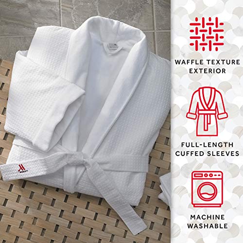 Marriott Waffle Shawl Robe3
