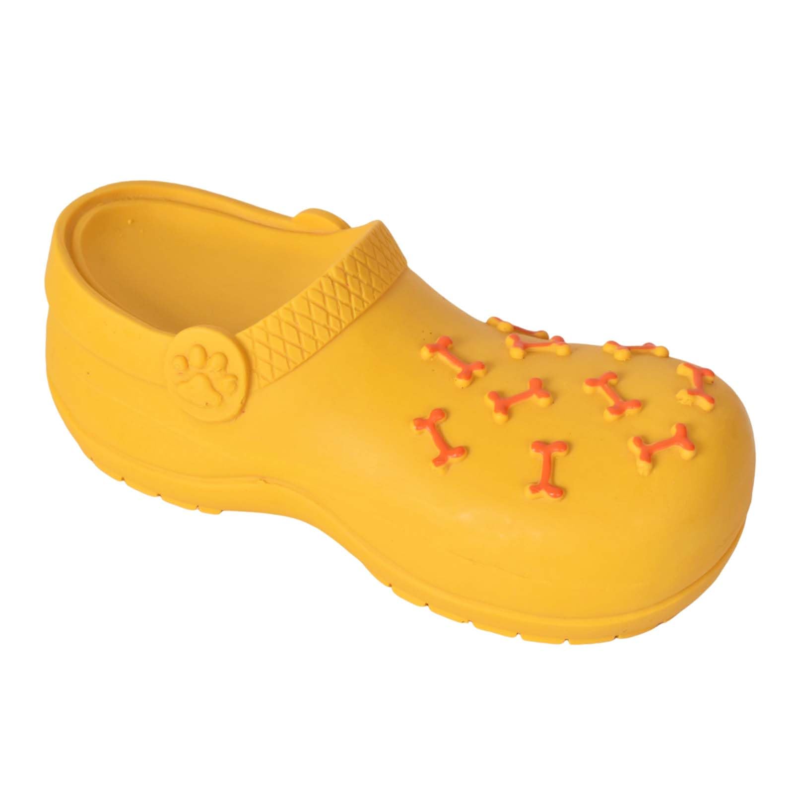 DEARBAG Squeaky Interactive Dog Toys, Latex Chew Dog Toy Slipper Shape - Image 2