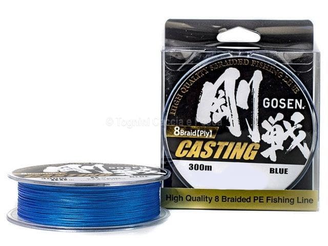 SEA DREAM - GOSEN W8 CASTING TRECCIATO 300 mt BLUE
