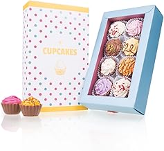 8 Cupcake Chocolates – Colourful – Eight Cupcake Chocolates – Chocolate – Gift – Birthday