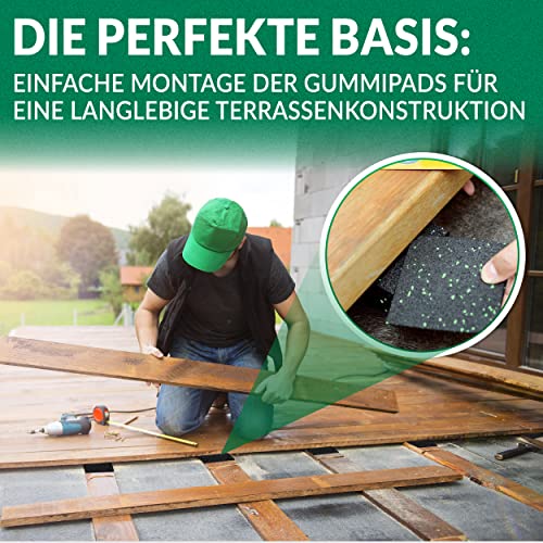 100 pezzi 8 mm 90 X 90 mm terrazza, terrazze