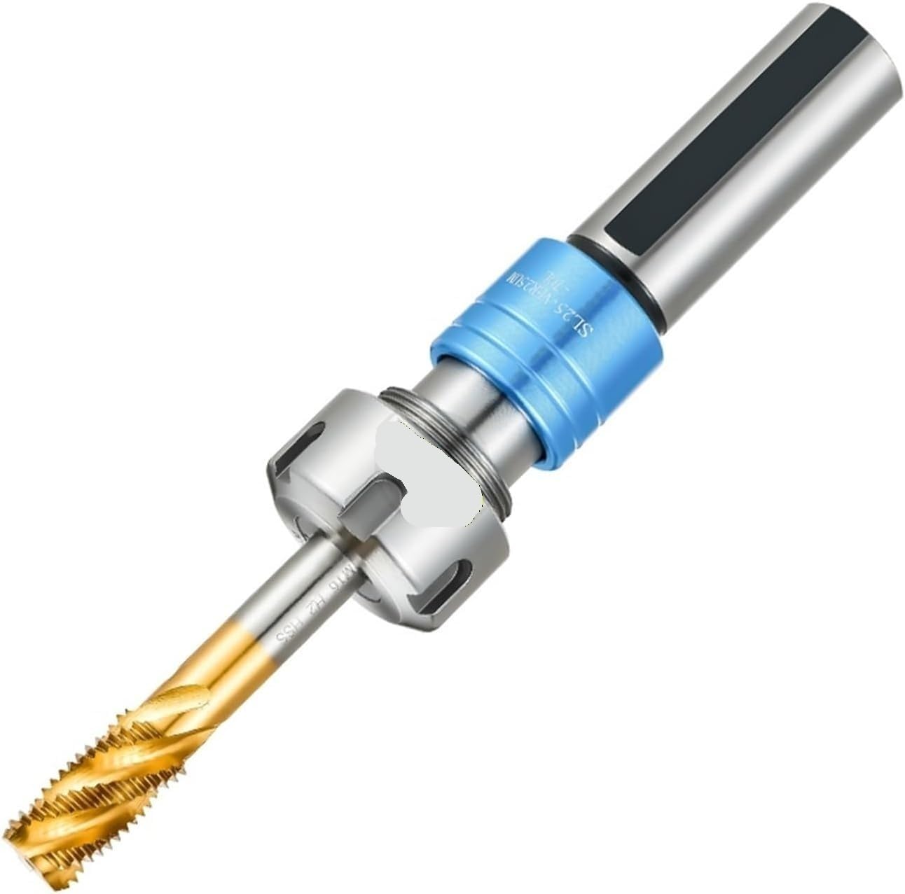 1 szt. C20 C25 C32 uchwyt na narzędzia do gwintowania-pływający uchwyt do kranu do tokarki CNC, kompatybilny z tulejami zaciskowymi ER16 ER20 ER25 ER32(C20-VER16-70L)