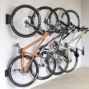 monTEK Schwenkbare Fahrrad-Wandhalterung VA1001BK-4