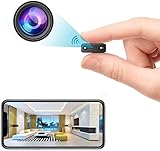 Home Security Camera WiFi Wireless Cameras Small Body Indoor Cam,Mini 1080P Portable Vdeo Surveillance Camera Remote Viewing for Security with iOS Android APP, with Night Vision,Motion Detection