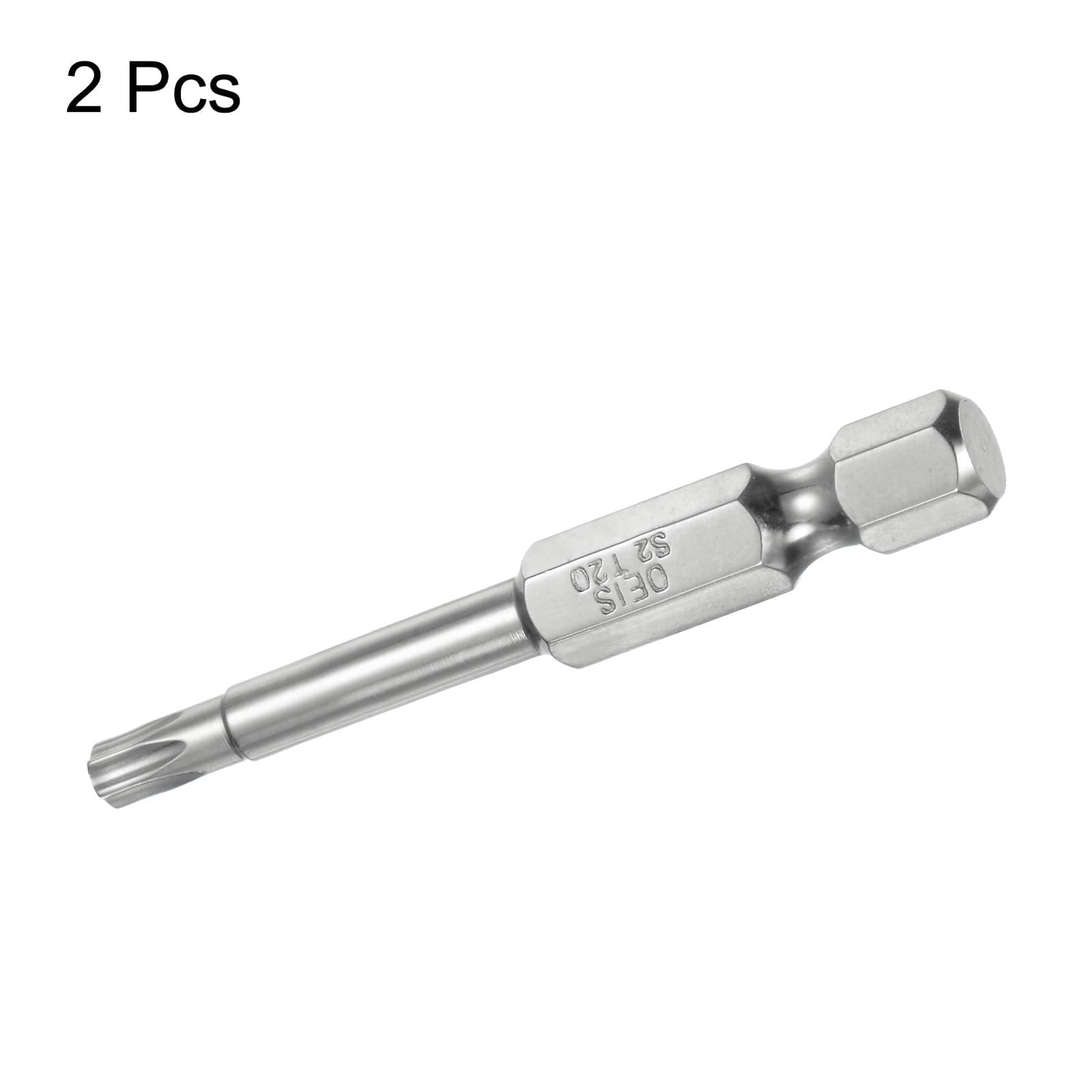 TA-VIGOR 2Pcs T20 Torx Head Screwdriver Bits 1/4 Inch Hex Shank - Image 3