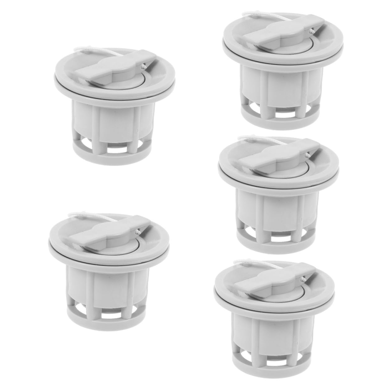 YARNOW Valvola per Gommone Clip Portabicchieri per Kayak Maniglia della Barca Trainabile Portapacchi per Kayak Pompa Elettrica per Gonfiabili Kit Spina per Kayak Corde Tappo Plastica