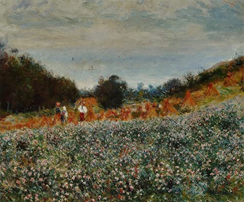 Toile La Moisson de Renoir 60x90cm pour illuminer la décoration de votre salon