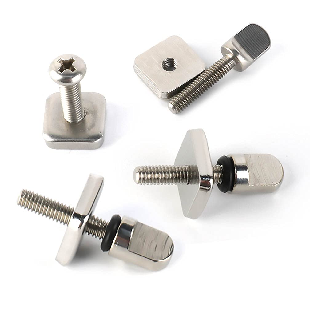 Tornillo para Tabla de Surf, Acero Inoxidable, 5 Piezas, Kit de Repuesto Duradero